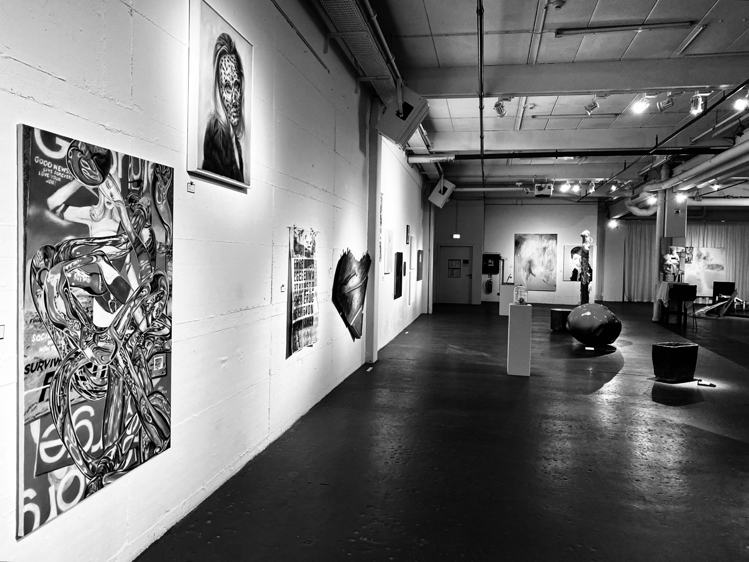 Spatial audiovisual installation