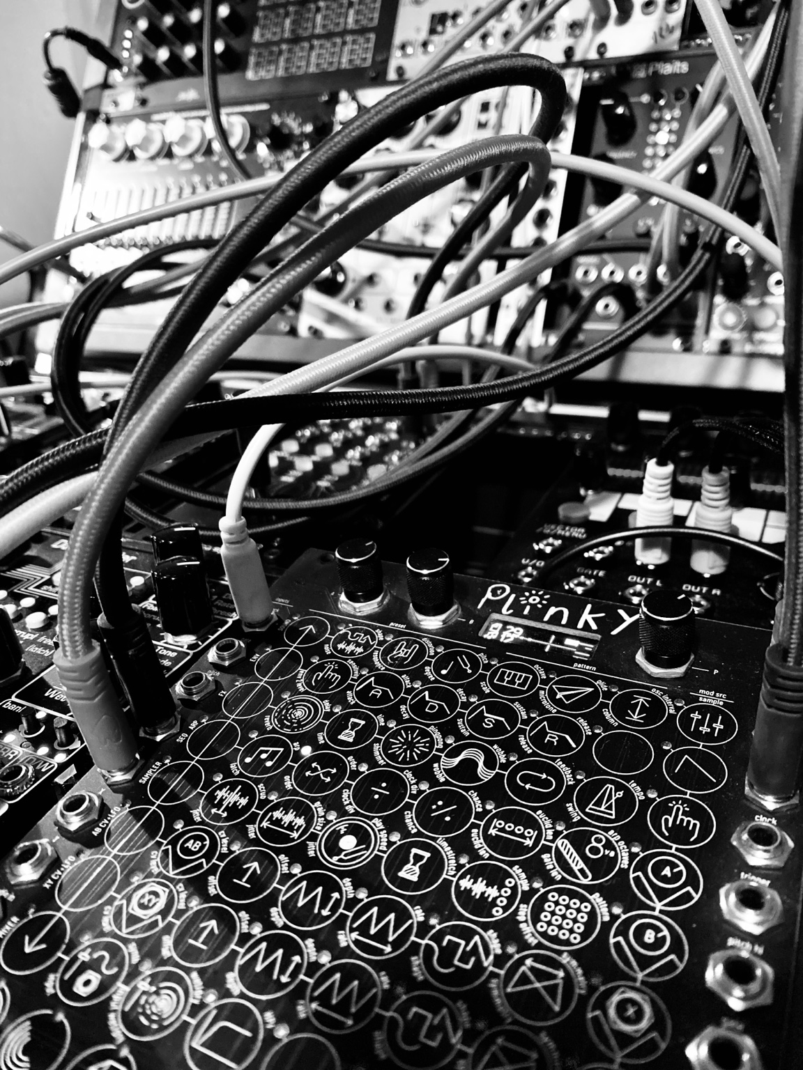 Plinky and electronic sound practice
